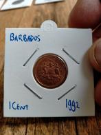 Barbados 1 cent 1992, Postzegels en Munten, Munten | Amerika, Ophalen of Verzenden, Zuid-Amerika, Losse munt