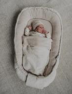 babynest lieffies beige rib & bloemenmotief, Ophalen of Verzenden, Zo goed als nieuw