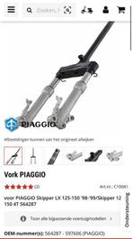 GEZOCHT - Piaggio skipper ST/LX/LXT voorvork ‘UPSIDE DOWN’, Ophalen