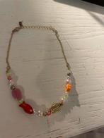 Ketting met Vis Hanger & Gouden Details, Nieuw, Ophalen of Verzenden, Goud, Overige materialen