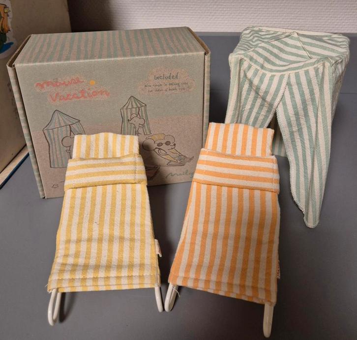 Maileg mouse vacation, Verzamelen, Poppenhuizen en Toebehoren, Zo goed als nieuw, Poppenhuis, Ophalen of Verzenden