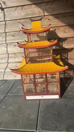 Japanse kooi, kanariekooi, vogelkooi, Ophalen, Gebruikt, Hout, Vogelkooi