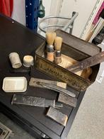 Vintage/ antiek Scheerspullen Blik - Circa 1965, Ophalen of Verzenden