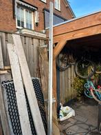 Oud staal, aluminium profielen, grindmatten, grind, Tuin en Terras, Ophalen, Zo goed als nieuw
