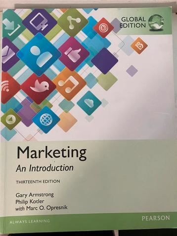 Marketing an introduction beschikbaar voor biedingen