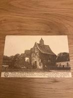 Oude ansichtkaart Waterloo - Chapelle de Hougoumont, Ophalen of Verzenden, 1920 tot 1940, Gelopen