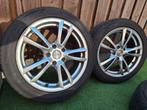 17 inch zomerbanden 7 a 8 mm profiel. Met velg. 205/50 ZR17, Auto-onderdelen, Ophalen, Gebruikt