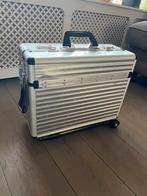 Hardcase Koffer met Wielen, Ophalen of Verzenden, Gebruikt, Grijs, Hardcase