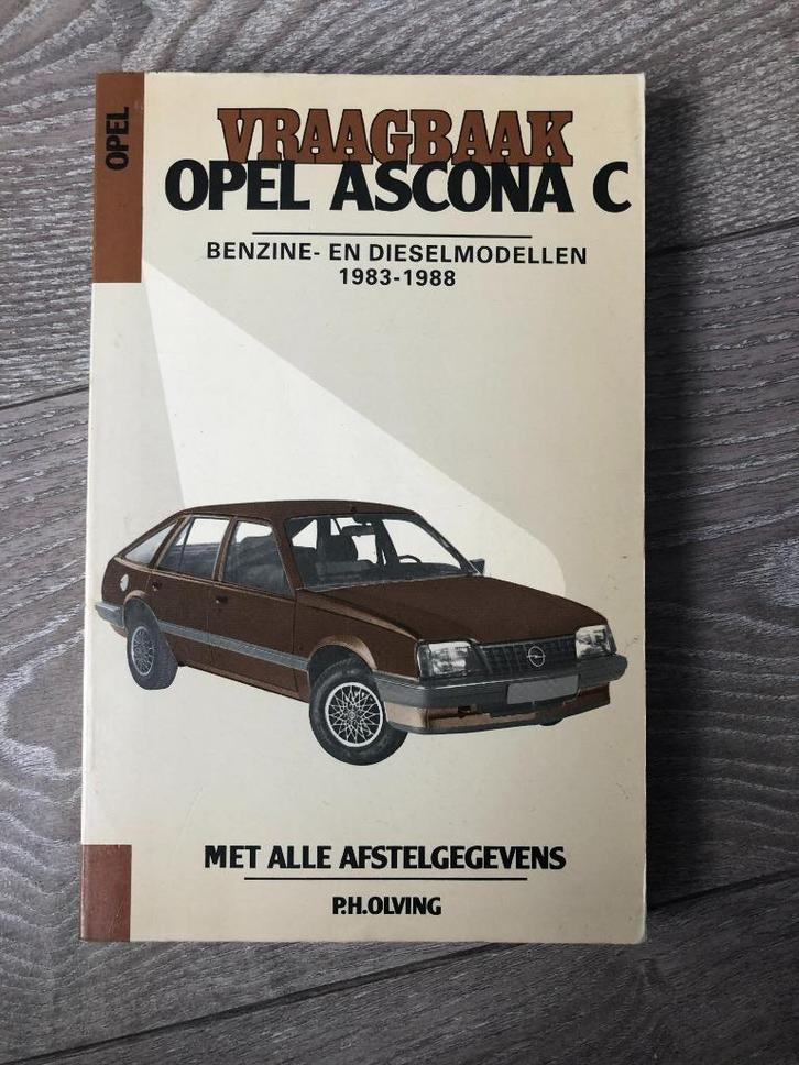Vraagbaak Opel Ascona C Benzine- en Dieselmodellen 1983-1988, Auto diversen, Handleidingen en Instructieboekjes, Ophalen of Verzenden
