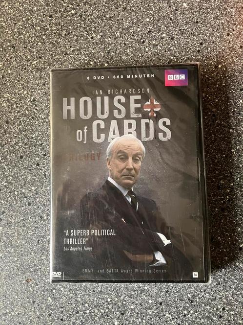 House of Cards Trilogy (6 Disc)  Nieuw in Seal, Cd's en Dvd's, Dvd's | Tv en Series, Nieuw in verpakking, Drama, Vanaf 16 jaar