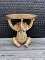 olifant met dienblad 28hoog/Nieuw! dienblad 28breed 20diep, Ophalen of Verzenden, Nieuw