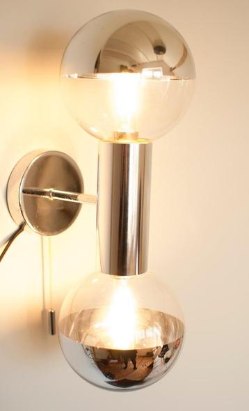 Motoko Ishii chromen wandlamp Staff - retro, vintage, design beschikbaar voor biedingen