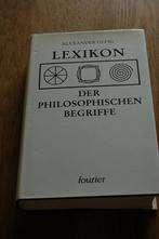 *A. Ulfig - Lexikon der philosophischen begriffe, Verzenden, Zo goed als nieuw