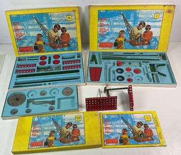 Vintage Temsi metalen constructies, 3 dozen, jaren 70 beschikbaar voor biedingen