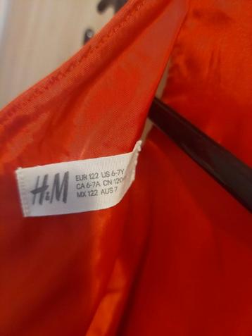 Jurkje H&M  rood maat 122
