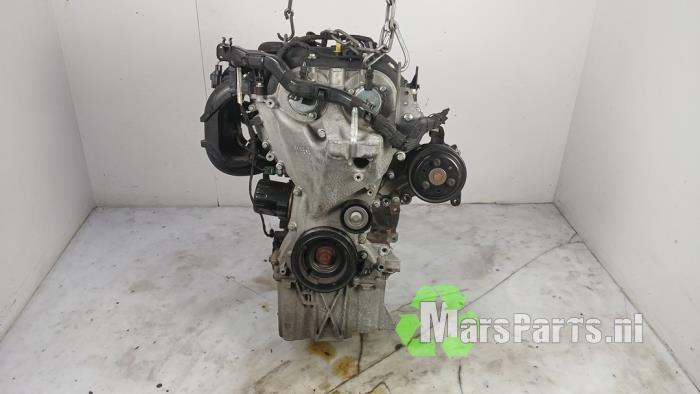 Motor van een Ford Fiesta, Auto-onderdelen, Motor en Toebehoren, Ford, Gebruikt, 3 maanden garantie, Ophalen of Verzenden