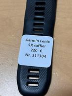 Garmin Fenix 5X saffier (GPSinruil nr 311304), Ophalen of Verzenden, Garmin, Zo goed als nieuw