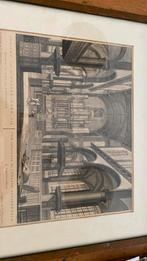 Prachtige prent, Westerkerk Amsterdam, Ophalen of Verzenden