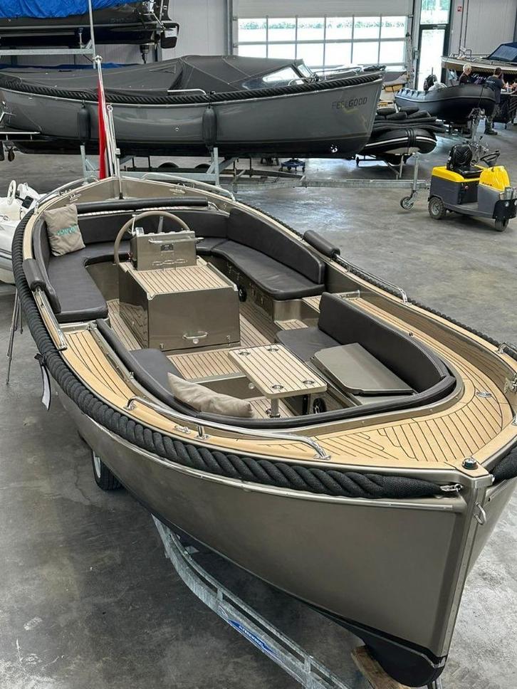 Seafury 800 met 190PK Vetus diesel, boegschroef veel opties, Watersport en Boten, Sloepen, Gebruikt, 70 pk of meer, 6 meter of meer