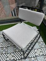 IKEA Linnebäck fauteiul lichtgrijs, Huis en Inrichting, Stoelen, Ophalen, Zo goed als nieuw, Metaal, Eén