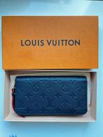 Louis Vuitton Zippy Wallet Monogram Empreinte, Overige merken, Blauw, Ophalen of Verzenden, Zo goed als nieuw
