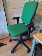 Izgs Ahrend Bureau stoel groen/zwart Geheel Verstelbaar, Ophalen, Zo goed als nieuw, Bureaustoel, Groen