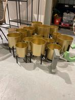 Decoratie Potten + Metalen Letters & Rotan Mandjes, Antiek en Kunst, Ophalen