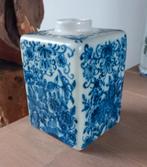 Antieke Makkum theebus, Ophalen of Verzenden