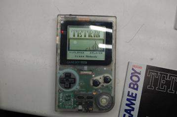 Gameboy Pocket transparant  en spelen + GBDSO