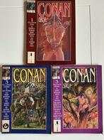 Te koop 35 stripboeken.rode ridder.conan prins vaillant enz, Boeken, Meerdere stripboeken, Verzenden, Gelezen