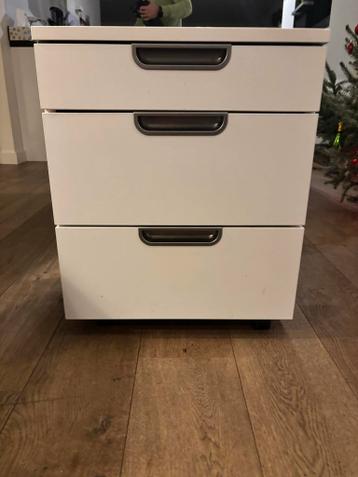 Ikea GALANT Ladeblok Wit 40x55 met cijferslot - afbeelding 1