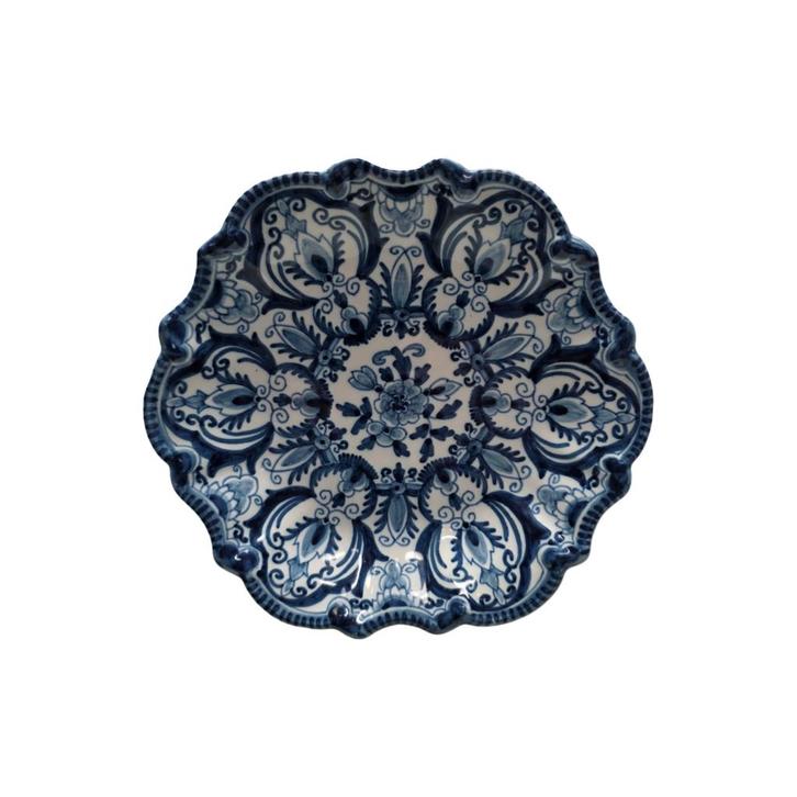 Vintage wandbord Makkum Tichelaar, Huis en Inrichting, Woonaccessoires | Wanddecoraties, Zo goed als nieuw, Ophalen of Verzenden