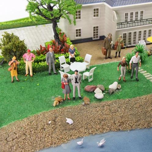 30 Modelspoor Staande Poppetjes Spoor O / 0 Figuurtjes Mens, Hobby en Vrije tijd, Modeltreinen | H0, Nieuw, Verzenden