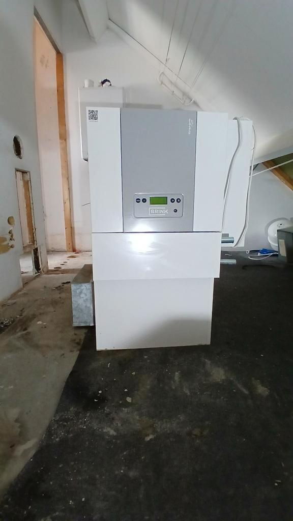 Brink Elan Heteluchtverwarming, Doe-het-zelf en Verbouw, Verwarming en Radiatoren, Gebruikt, Overige typen, 800 watt of meer, 80 cm of meer