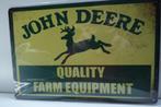 JOHN DEERE TRAKTOREN LOGO BORD voor WERKPLAATS, Ophalen of Verzenden, Nieuw, Overige typen