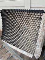 Gratis ophalen 3x grindmat 120x100, Ophalen, Overige materialen, Gebruikt, Zwart