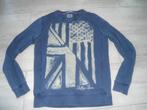 Hilfiger Denim; Leuke vintage sweater; maat M, Tommy Hilfiger, Ophalen of Verzenden, Gedragen, Maat 48/50 (M)