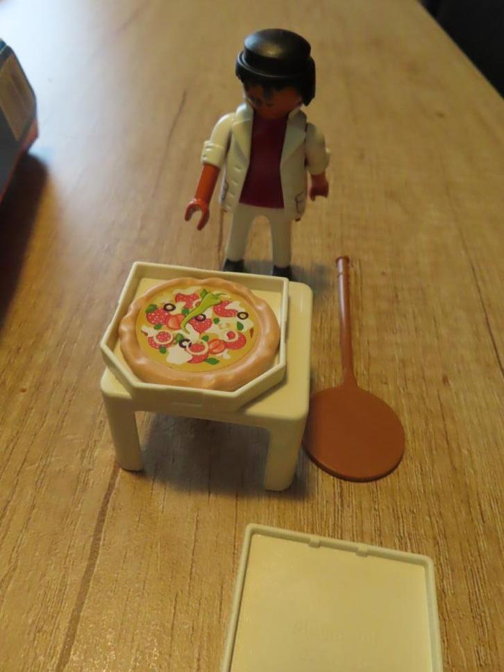 Playmobil pizza bakker, Kinderen en Baby's, Speelgoed | Playmobil, Gebruikt, Los playmobil, Ophalen of Verzenden