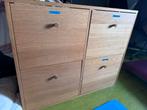 2 Schoenenkasten met 4 vakken, Huis en Inrichting, Kasten | Schoenenkasten, Ophalen, Gebruikt