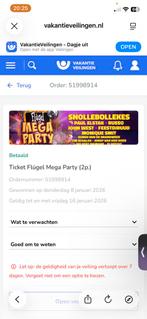 Flugel party in Breda, Twee personen