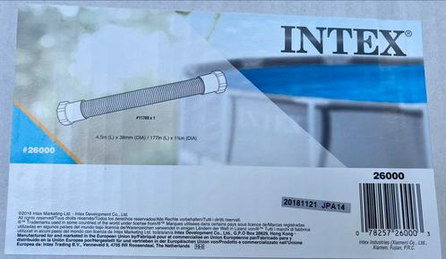 4x Intex slang 38mm, 4,5m lang, Tuin en Terras, Zwembad-toebehoren, Gebruikt, Zwembadpomp, Ophalen of Verzenden
