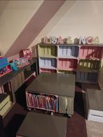 speelhoek van houten kratjes: (boeken)kast, bureau en tafel, Overige typen, Zo goed als nieuw, Ophalen