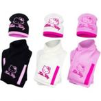 PARTIJ 110 stuks Hello Kitty muts met sjaaal set, Maat 62, Nieuw, Ophalen of Verzenden, Hello Kitty