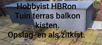 Tuinmeubelkisten tuinkisten tuinaccessoires tuinbox beschikbaar voor biedingen