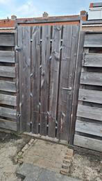 Poortdeur met slot, Ophalen, Gebruikt, 100 tot 150 cm, Draaipoort