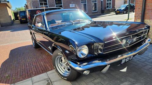 Ford Mustang 1965 Zwart, 289 V8, Handgeschakeld, Zeer mooi!, Auto's, Ford, Particulier, Mustang, Benzine, Coupé, Handgeschakeld