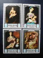 Postzegels Dubai 1969 moederdag - cat.w. € 1,50., Postzegels en Munten, Postzegels | Azië, Midden-Oosten, Verzenden, Gestempeld