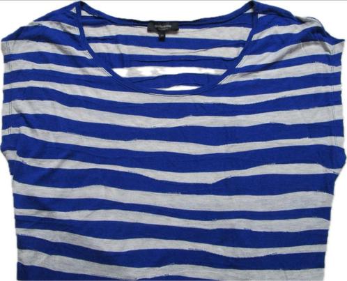 Shirt Claudia Sträter royal blue, Kleding | Dames, T-shirts, Zo goed als nieuw, Maat 38/40 (M), Wit, Korte mouw, Ophalen of Verzenden