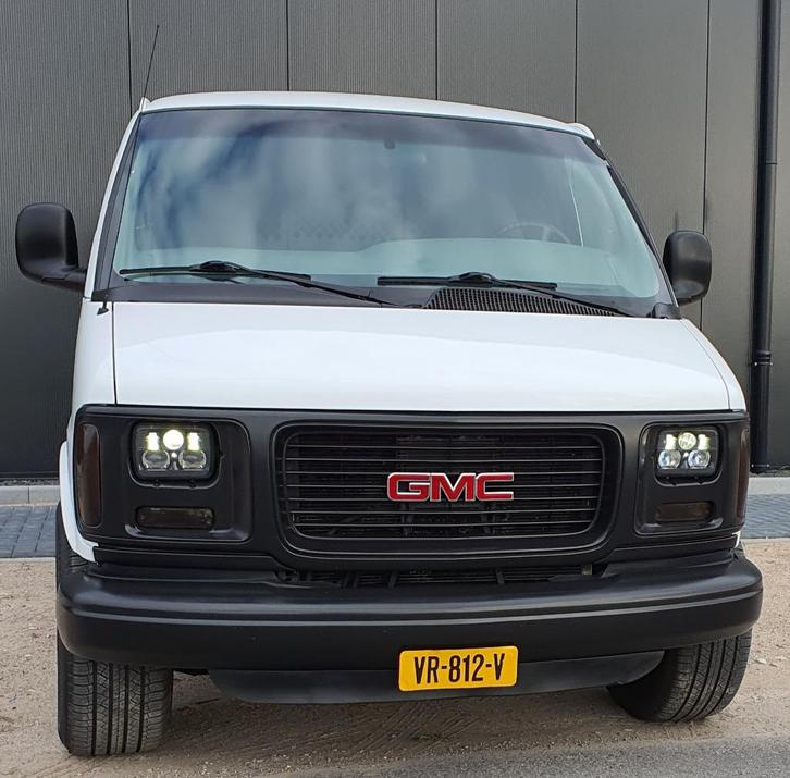 GMC, Chevrolet, milieuzones,, Auto's, GMC, Bedrijf, Savana, LPG, Euro 4, Overige carrosserieën, Automaat, Wit, Grijs, Stof, Achterwielaandrijving