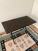 Eettafels - Industrial Metal Foldable Table, Huis en Inrichting, Tafels | Eettafels, 100 tot 150 cm, Tot twee personen, Zo goed als nieuw